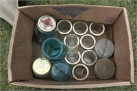 Canning Jars & Blue Jars