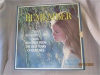 Record Box Set 9LP Down Memory Lane 110 Songs