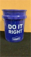 Lowe’s 5 gallon bucket New