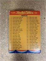 Fleer 1987 Baseball Superstars card set