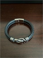 Mens Leather Bracelet