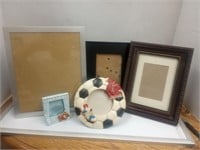 Lot Of Different Size Picture Frames