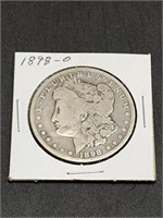 1898 O Morgan Silver Dollar