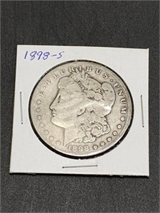 1898 S Morgan Silver Dollar