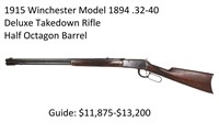 Winchester Model 1894 .32-40 Deluxe Takedown Rifle
