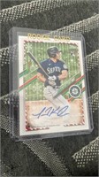 2021 Topps Holiday Mega Box Jarred Kelenic Auto /1