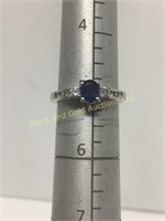 Size 5 14KWG Sapphire Ring