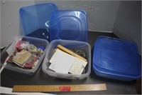 Junk Drawer Stuff & Sure Fresh Reusable Container