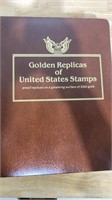 Golden Replicas of US Stamps
