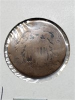 No Date 2 Cent Piece