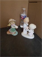 2pc Precious Moments Lord Be With Me - collectible