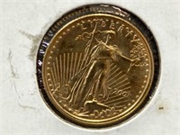 2001 1/10 oz  $5 Gold Coin