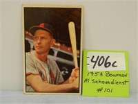 Al Schoendienst 1953 Bowman #101