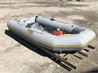 Zodiac 10' Inflatable Boat w/  Motor