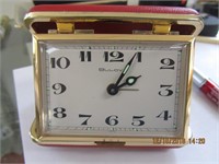 Bulova Vtg. Travel Clock