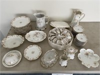 Approximately 59 Pieces of Haviland Limoge China
