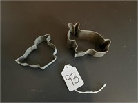 Vtg Cookie Cutters