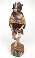 Hopi Kokopelli Mana Kachina Doll by KV Mahkee