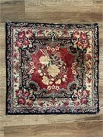 Antique Persian Square Carpet