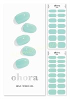 ohora Semi Cured Gel Nail Strips (N Cream)