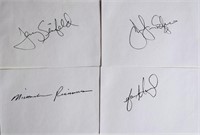 Seinfeld cast signature slips