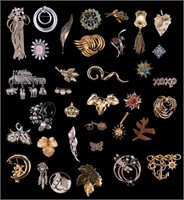 35 Vintage Eclectic Brooches