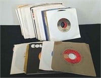 Group of vintage 45s