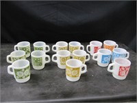 FIRE KING MUG LOT