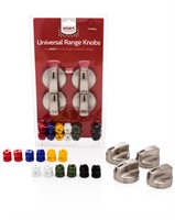 $36 Universal Gas/Electric Range Knob Kit (Steel)