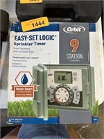 ORBIT EASY SET LOGIC SPRINKLER TIMER NEW 9 STATION