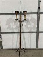 ART DECO IRON FLOOR LAMP