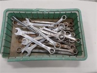 assortment of wrenches