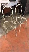 Pair of  Outdoor Chair Frames (as - is)