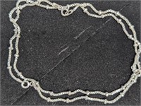 $80 Silver 3 Bracelet  Necklace