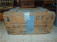 Military Mortar Crate