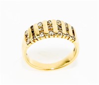 Jewelry 14k Gold & Diamond Cocktail Ring