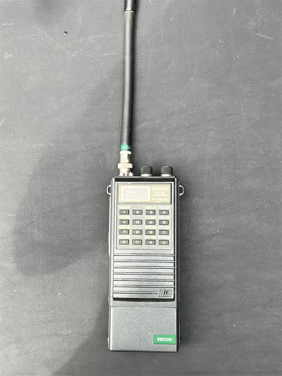 ICOM IC-2AT Handheld VHF Transceiver