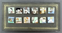 Lot de 12 pin's Série des carrés Tintin (Corner)