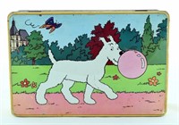 Boîte en métal Bubble Gum Milou (Années 60)