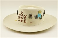 Vintage Stetson Hat with American Royal Pins