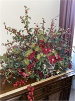 Large Christmas flower arrangement  assortment of