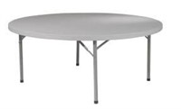 71 in. Round Resin Multi Purpose Table