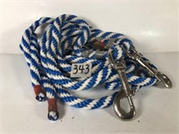 2 Nylon Lead Ropes 67" Long