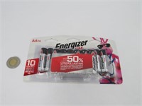 16 batteries AA Energizer Max
