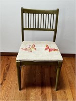 Hand Stitched Butterfly Seat Chair