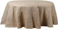 ROUND TABLECLOTH 92" BROWN