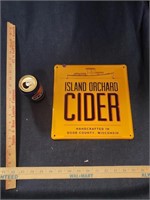 Island Orchard Cider Sign Door Co WI