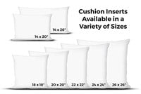 Premium Feather Replacement Pillow Insert Size: 22