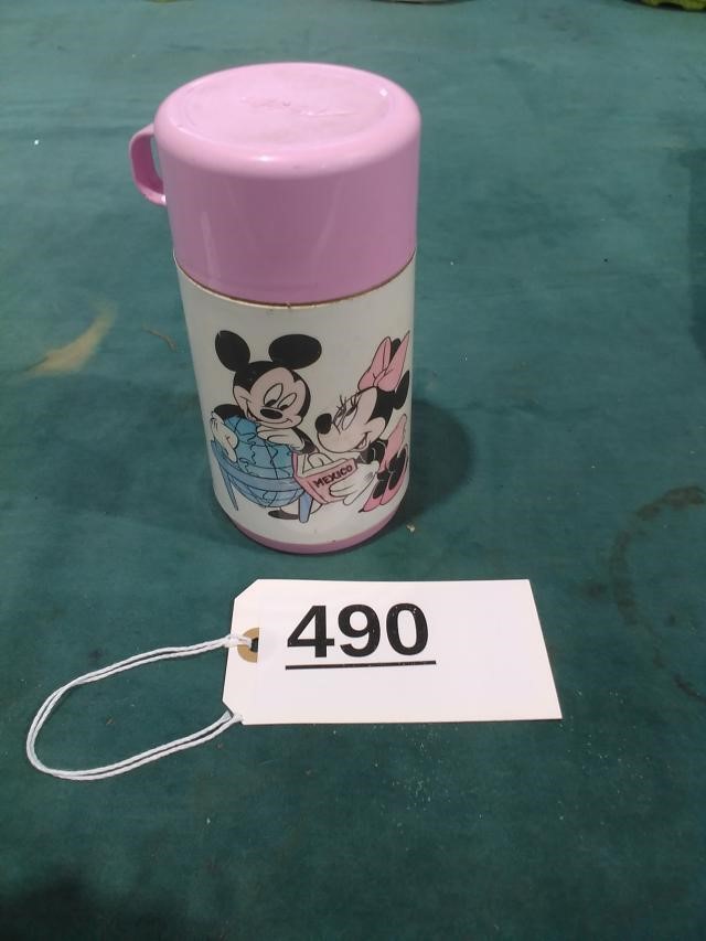 Mickey and Minnie Mouse Thermos