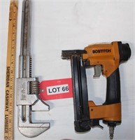 18" Diamond Tool Wrench & Bostitch Air Nailer